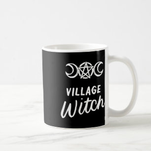 Mug Village Witch Funny Halloween Wicca Wiccan Witchcr