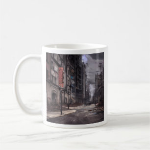 Mug Ville abandonnée   Monde Dystopique post-apocalypt