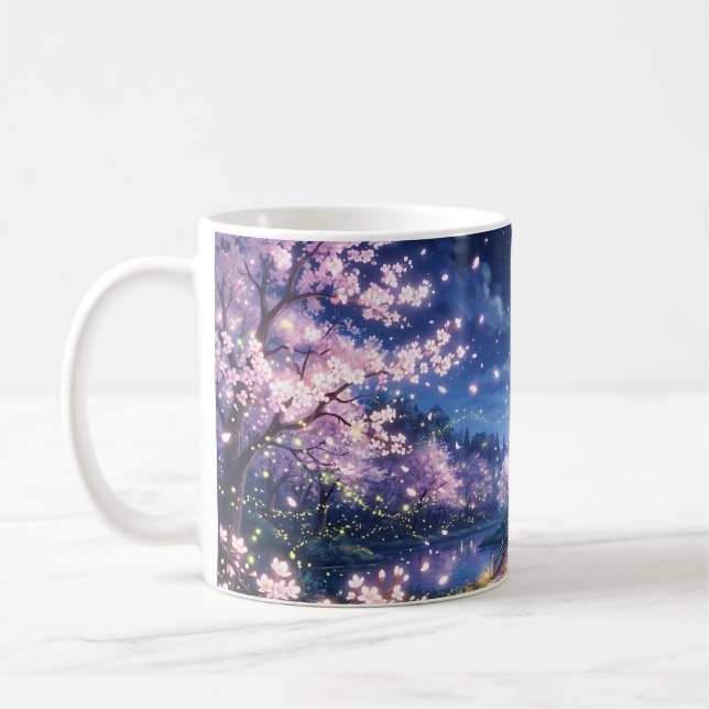 Mug Ville de fantaisie et château (Gauche)