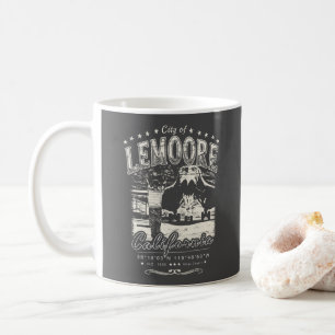 MUG VILLE DE LEMOORE - ROIS CALIFORNIE VINTAGE