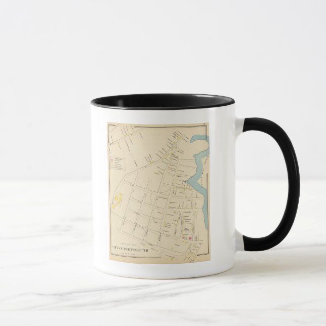 Mug Ville de Portsmouth 2 (Droite)