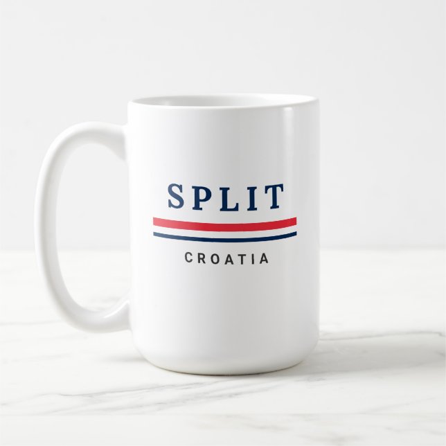 Mug Ville de Split Croatie (Gauche)