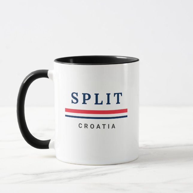 Mug Ville de Split Croatie (Gauche)