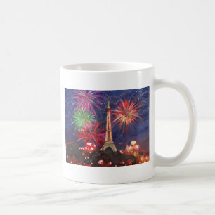 Mug Ville de Tour Eiffel de Paris de l'amour avec