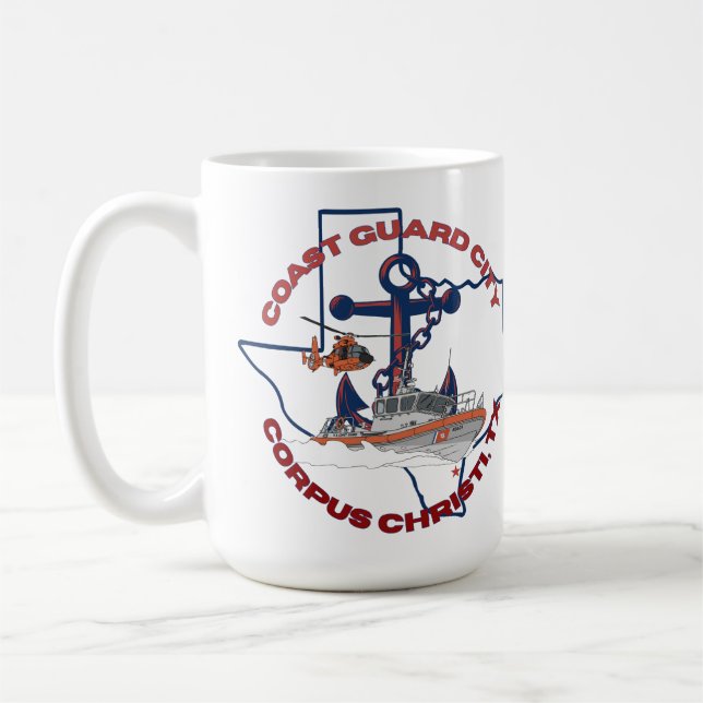Mug Ville des garde-côtes Corpus Christi, Texas (Gauche)