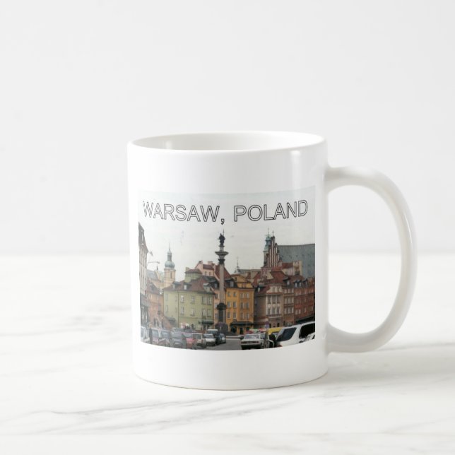 MUG VILLE DU REGARD FIXE MIASTO DE VARSOVIE POLOGNE (Droite)