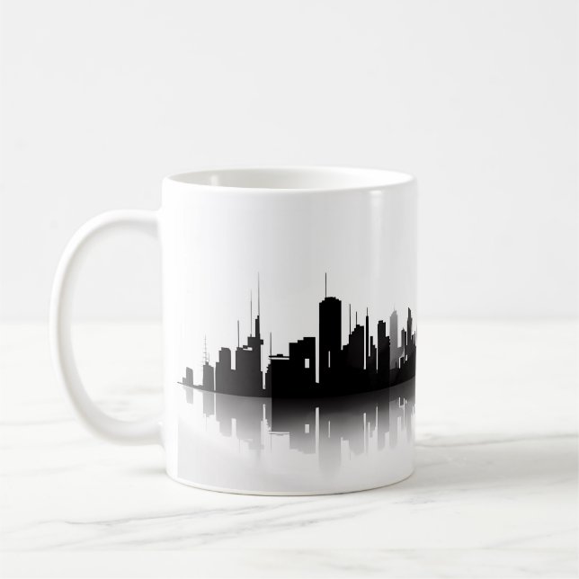 Mug Ville En Silhouette (Gauche)
