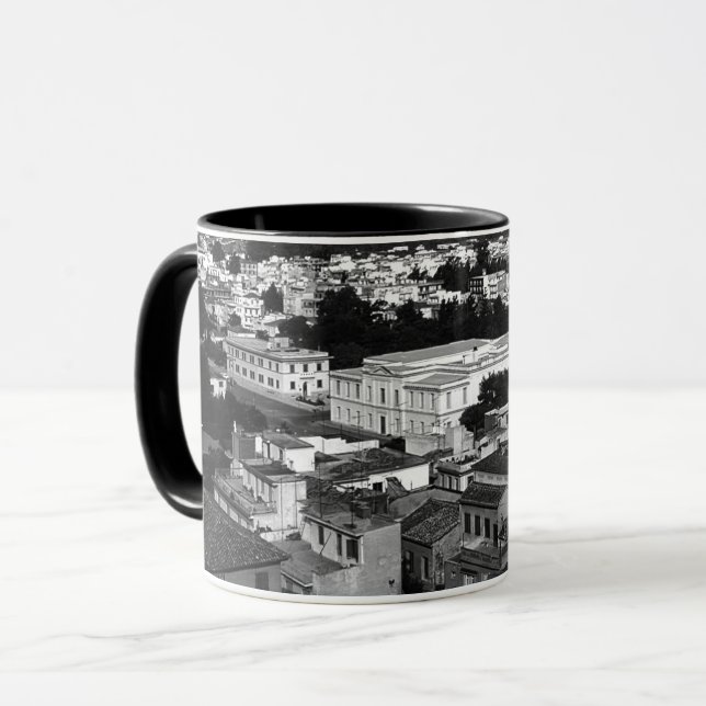 Mug Ville vintage de Grèce Nauplie (Devant gauche)