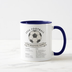 Mug Villes hôtes de la Coupe du monde de football 2026