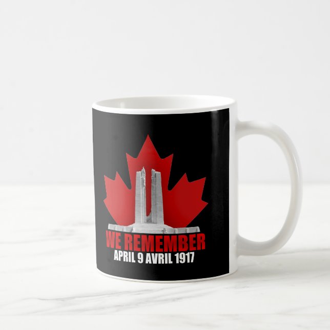 Mug Vimy Ridge que nous nous rappelons (Droite)