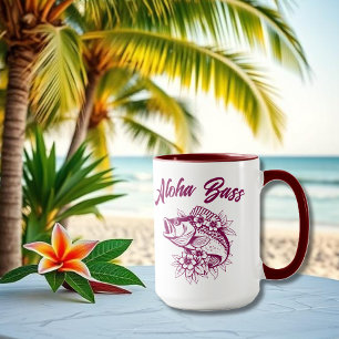 Mug Vin Aloha Bass-Hawaïen