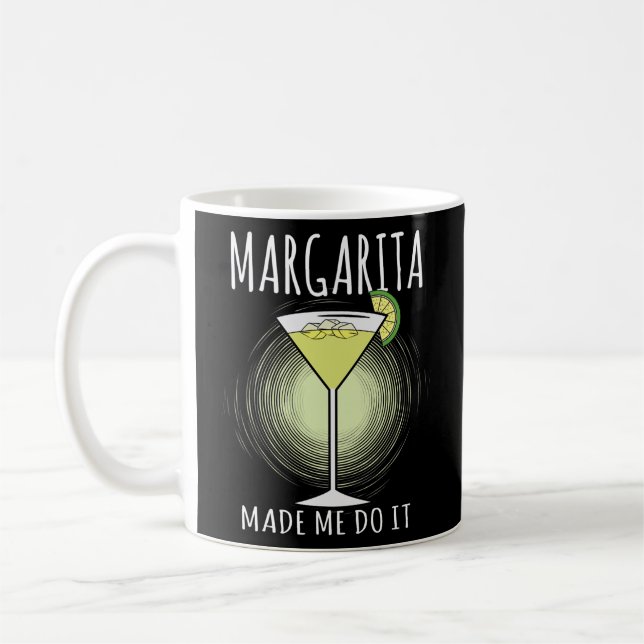 Mug Vin Cocktail Lover Margarita M'A Fait Le Faire  (Gauche)