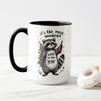 Mug Vin de l'année le plus merveilleux Raccoon