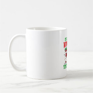 Mug Vin de Noël Merveilleux Design de Vin Rouge