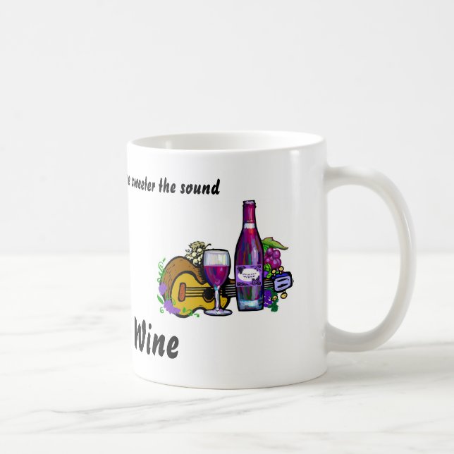 Mug Vin d'ukulélé (Droite)