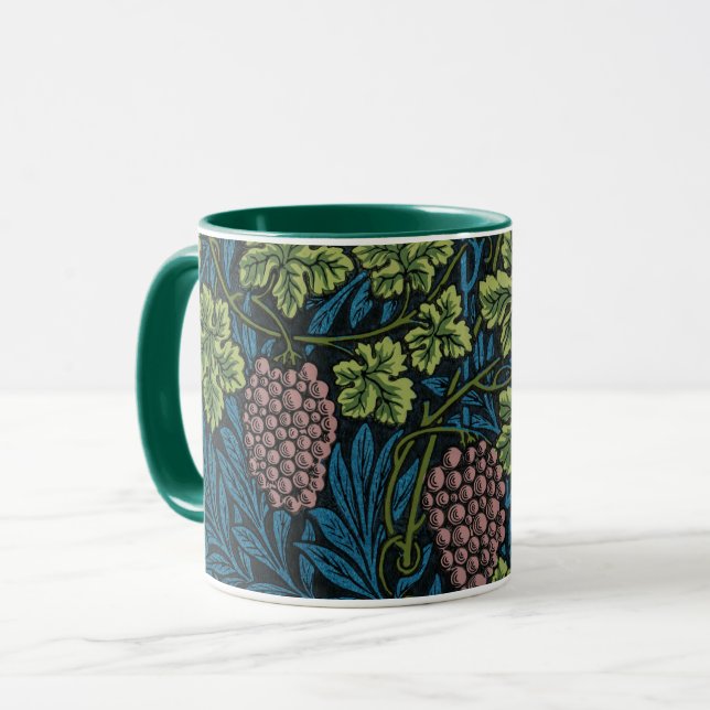 Mug Vin Motif, William Morris (Devant gauche)