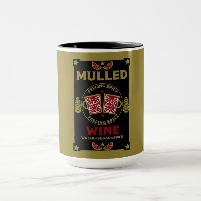 Mug Vin rouge chaud de Noël  (Centre)