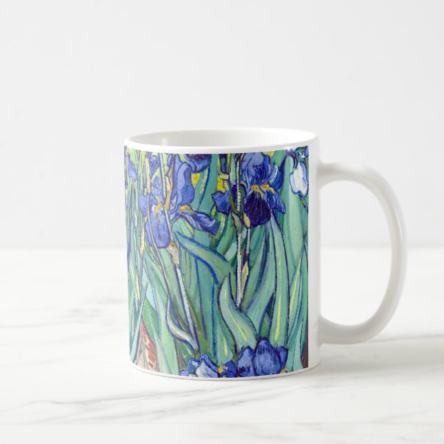 Mug Vincent van Gogh 1889 Irises (Droite)