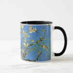 Mug Vincent Van Gogh - Arbres aux amandes florissants<br><div class="desc">Huile sur toile de 1890 montrant un amandier en fleurs de fleurs jaunes. Contrairement à des magasins similaires, Art Lover's Cafe présente des oeuvres d'art classiques à haute résolution qui ont été restaurées, équilibrées et retouchées avec soin afin d'éliminer les taches et les artefacts que l'on trouve généralement dans la...</div>