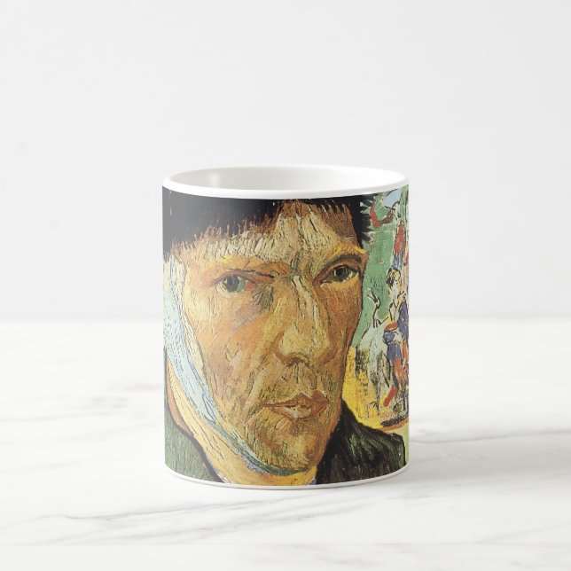 Mug Vincent van Gogh - Autoportrait avec l'oreille ban (Centre)