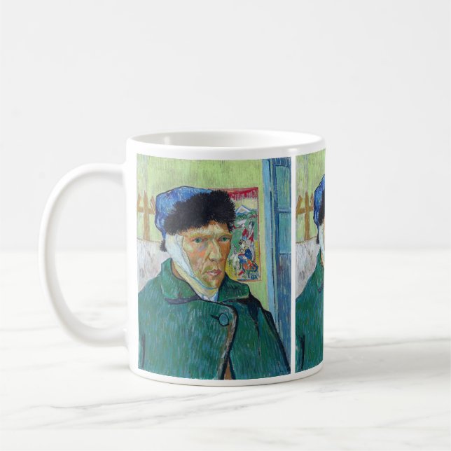 Mug Vincent van Gogh - Autoportrait avec oreille bandé (Gauche)