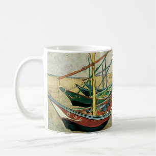 Mug Vincent van Gogh - Bateaux de pêche sur la plage