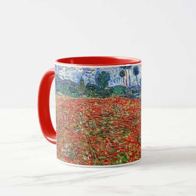 Mug Vincent van Gogh - Champ de coquelicots (Devant gauche)