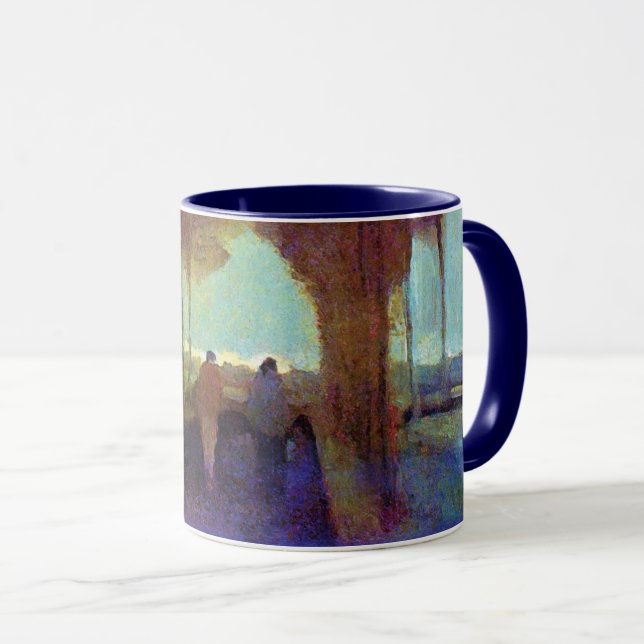 Mug Vincent Van Gogh - Chemin de Campagne avec Deux Pe (Devant droit)