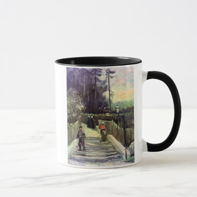 Mug Vincent Van Gogh - Chemin en pente à Montmartre (Droite)