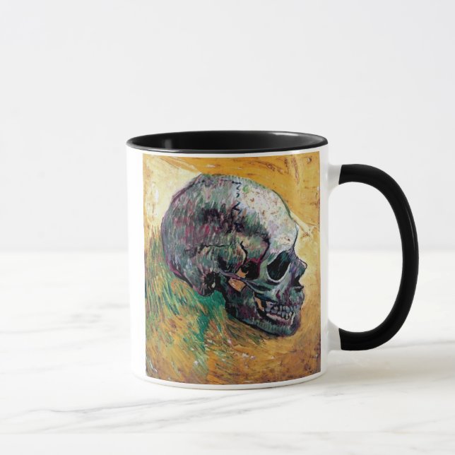 Mug Vincent Van Gogh - Crâne en profil - Art (Droite)