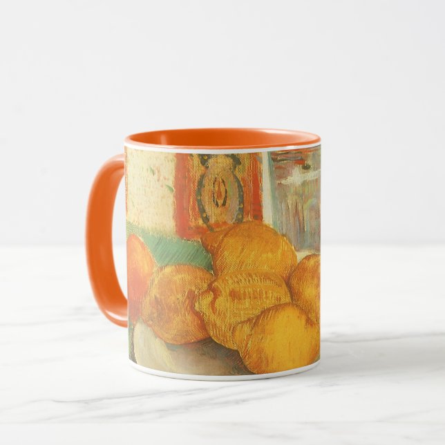 Mug Vincent van Gogh - Décanter et citrons sur une pla (Devant gauche)