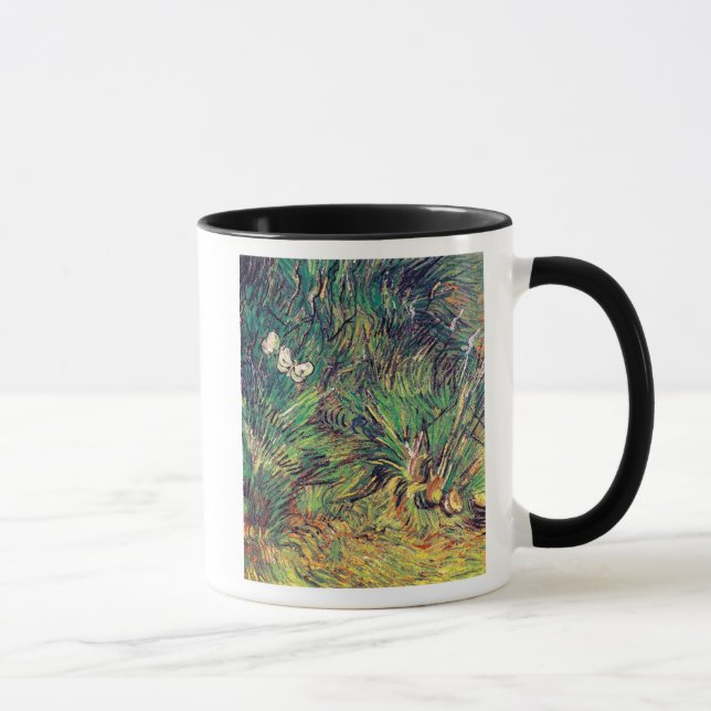 Mug Vincent Van Gogh - Deux papillons blancs Beaux-Art (Droite)