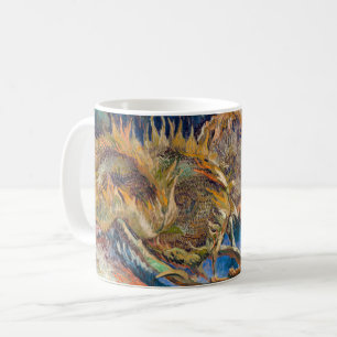 Mug Vincent van Gogh - Fleurs de soleil coupées en qua