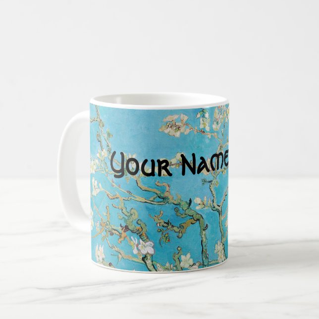 Mug Vincent van Gogh - Floraison des amandiers (Devant gauche)