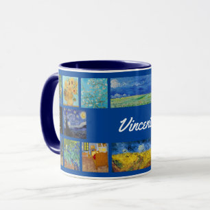Mug Vincent Van Gogh - Grille des chefs-d'oeuvre