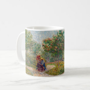Mug Vincent van Gogh - Jardin à Montmarte avec les ama