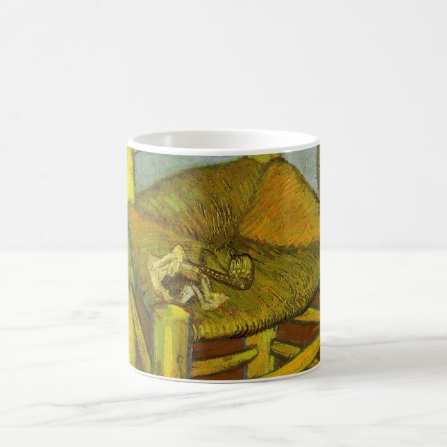 Mug Vincent van Gogh - La chaise de Vincent avec sa pi (Centre)