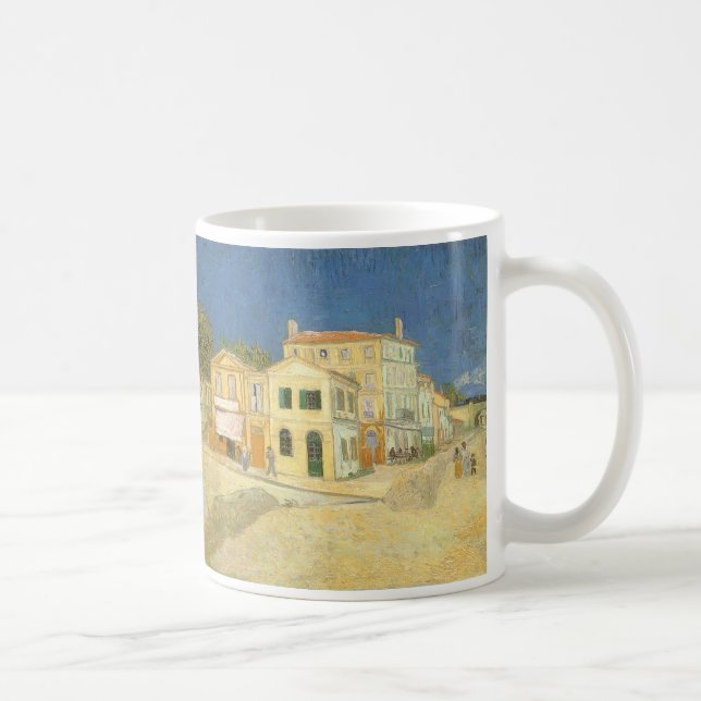 Mug Vincent van Gogh - La Maison Jaune (La Rue) (Droite)