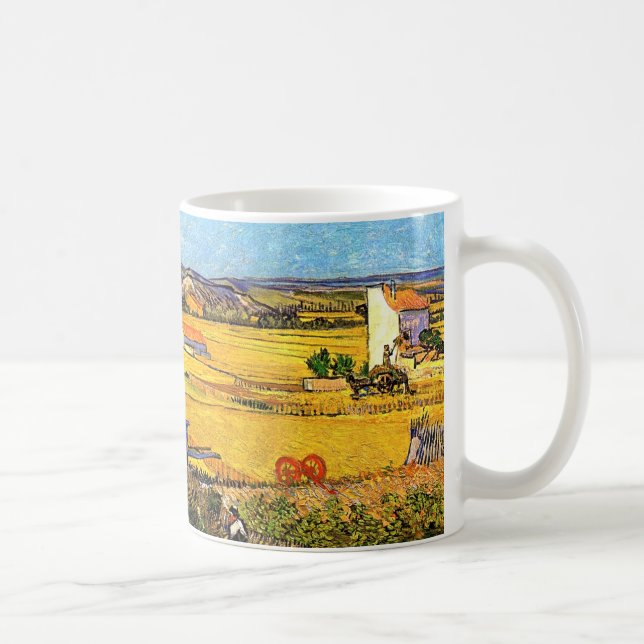 Mug Vincent Van Gogh - La Moisson à La Crau Beaux-Arts (Droite)