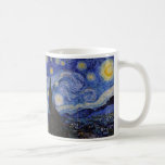Mug Vincent Van Gogh - La nuit étoilée<br><div class="desc">The Starry Night / La nuit etoilee - Vincent Van Gogh en 1889</div>