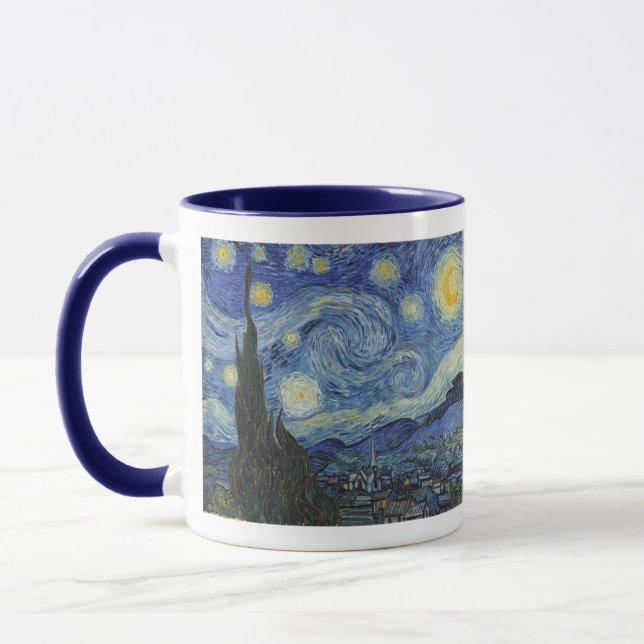 Mug Vincent van Gogh| La Nuit étoilée, juin 1889 (Gauche)