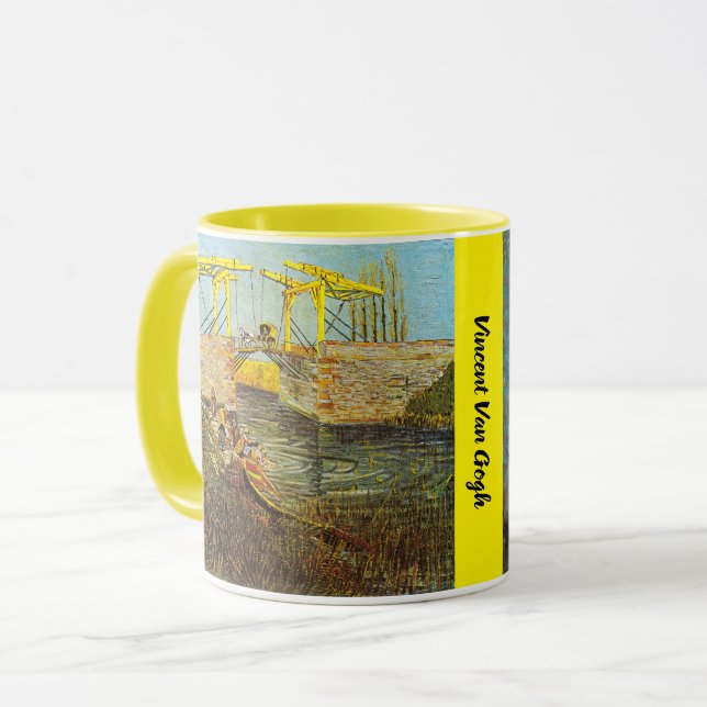 Mug Vincent Van Gogh - Le pont de Langlois à Arles (Devant gauche)