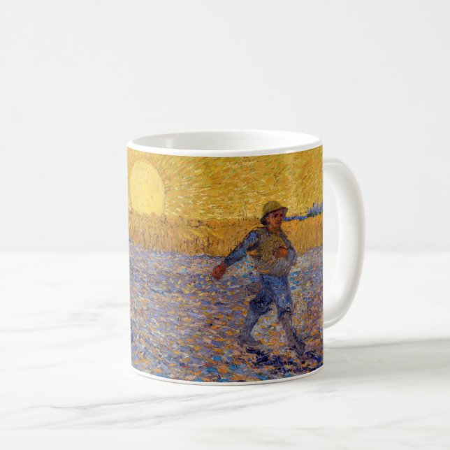 Mug Vincent van Gogh - Le Semeur au soleil couchant (Devant droit)