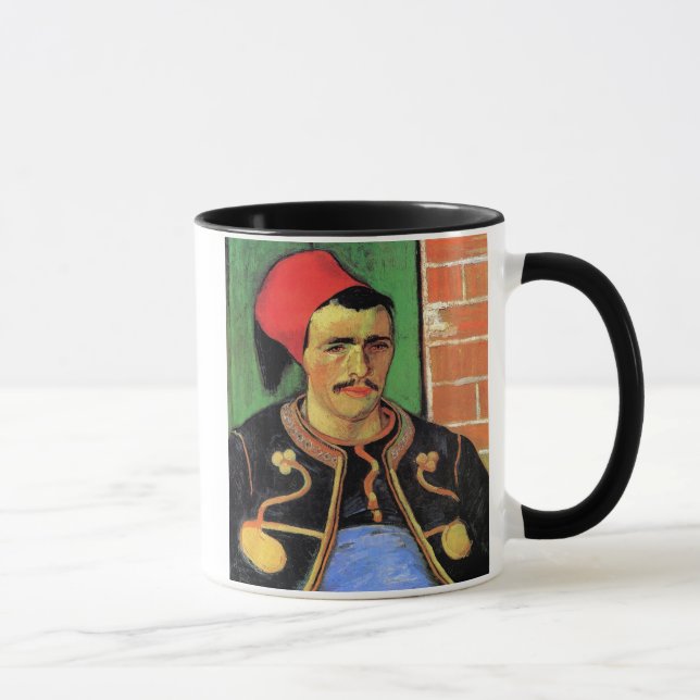 Mug Vincent Van Gogh - Le Zouave - Portrait de Soldat (Droite)