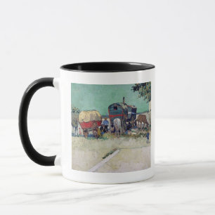 Mug Vincent van Gogh   les caravanes, campement gitan