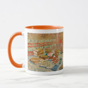 Mug Vincent van Gogh   les livres jaunes, 1887