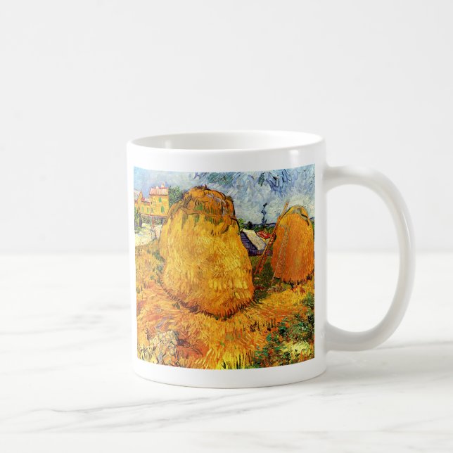 Mug Vincent Van Gogh - Meules de foin en Provence Beau (Droite)