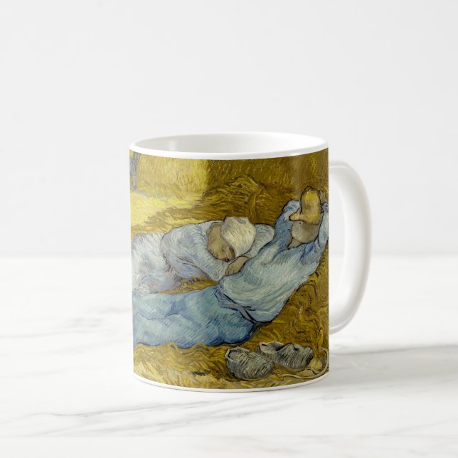 Mug Vincent Van Gogh - Mion, Repos / Travail / Siesta (Devant droit)