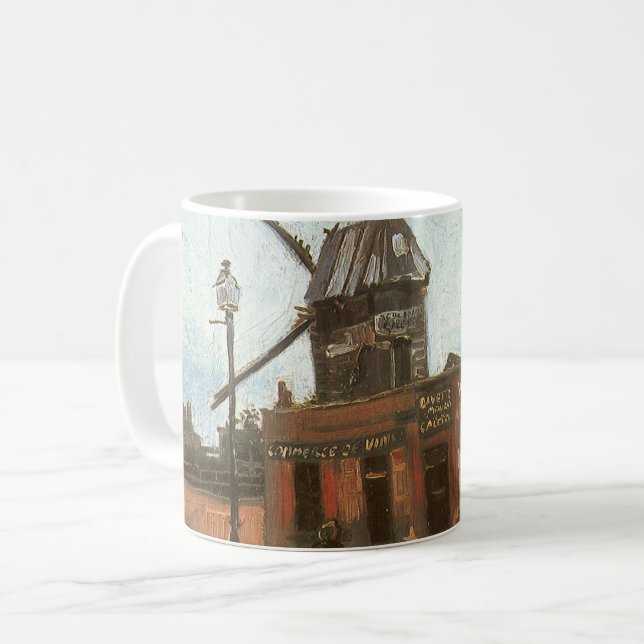 Mug Vincent van Gogh - Moulin de la Galette, le moulin (Devant gauche)