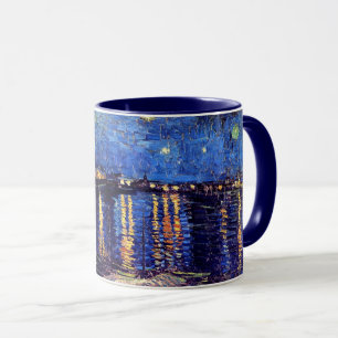 Mug Vincent Van Gogh - Nuit étoilée Sur Le Rhône